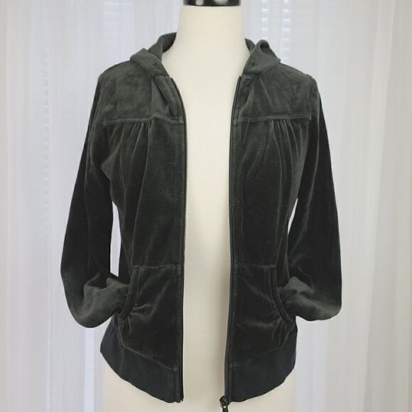 Lilly Pulitzer White Label Velour Jacket Small Vintage - Picture 5 of 5